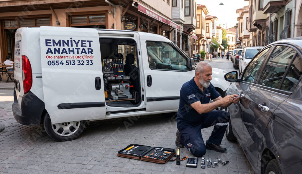 Ambarlı kilitli araç kapısı açma teknikleri ve mobil servis